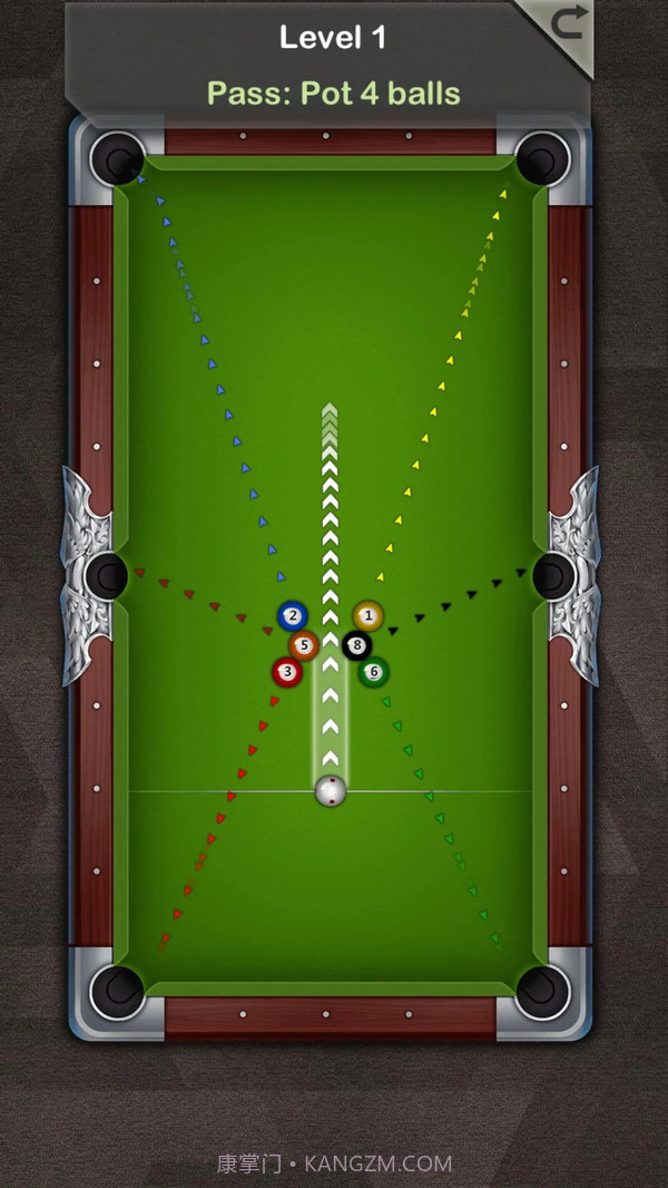 台球挑战截图2 台球挑战截图2