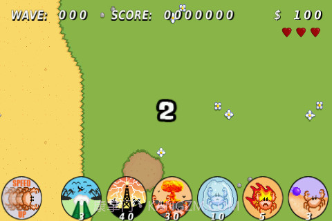 抢滩登陆之虾兵蟹将 1.2d截图2