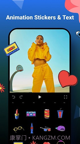 FilmoraGo解锁素材无水印版截图2