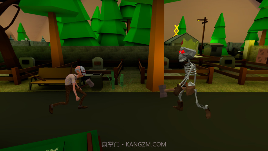 爷爷奶奶的万圣节冒险游戏截图1