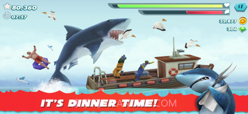 饥饿的鲨鱼进化截图1 饥饿的鲨鱼进化截图1