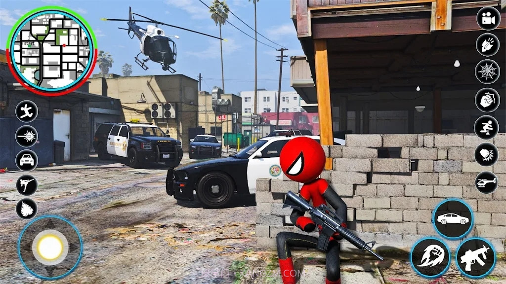 火柴人绳索蜘蛛侠截图2 火柴人绳索蜘蛛侠截图2