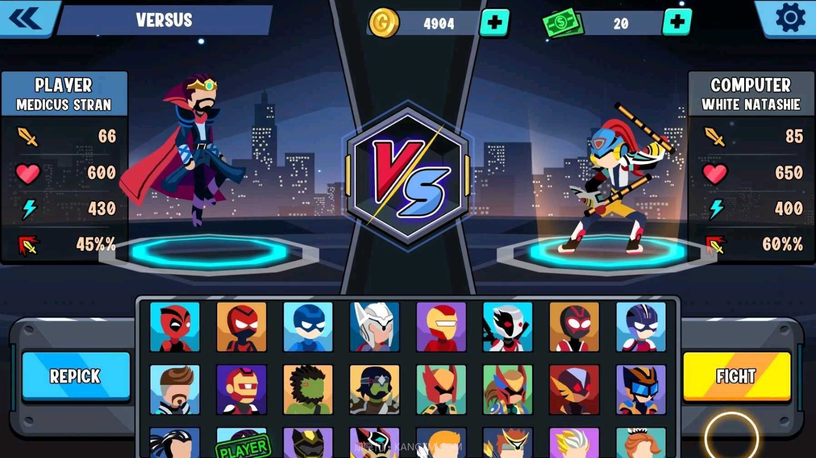 火柴人全明星乱斗截图2 火柴人全明星乱斗截图2