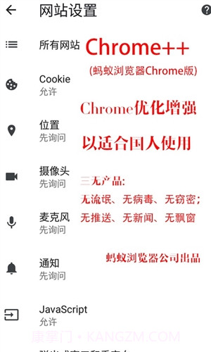 Chrome蚂蚁截图1