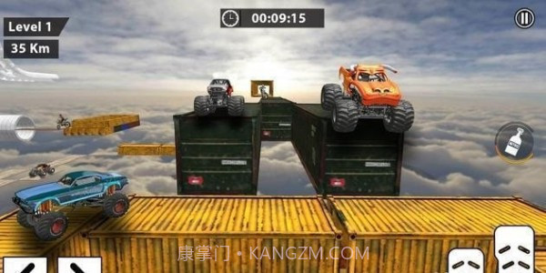 怪物卡车无所畏惧特技赛车截图2