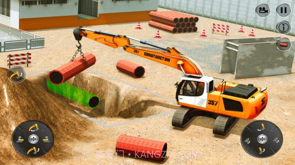 城市挖掘机模拟器截图2 城市挖掘机模拟器截图2