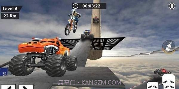 怪物卡车无所畏惧特技赛车截图3