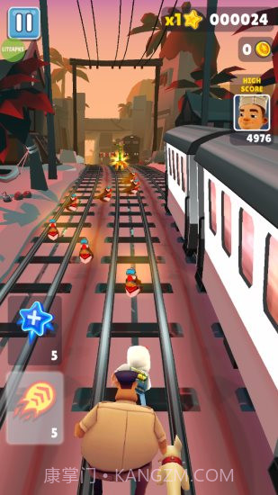 地铁跑酷小鸟金币版截图3