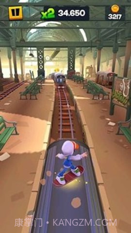 地铁跑酷哈尔滨版(Subway Surf)截图2 地铁跑酷哈尔滨版(Subway Surf)截图2