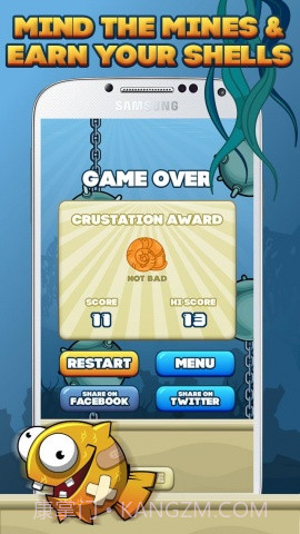 笨拙的鱼 Clumsy Flappy Fish截图3 笨拙的鱼 Clumsy Flappy Fish截图3