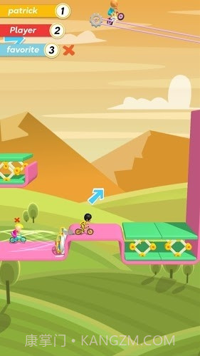 BMX单车竞速游戏截图1 BMX单车竞速游戏截图1