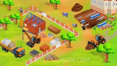 模拟挖掘机建房子截图2 模拟挖掘机建房子截图2
