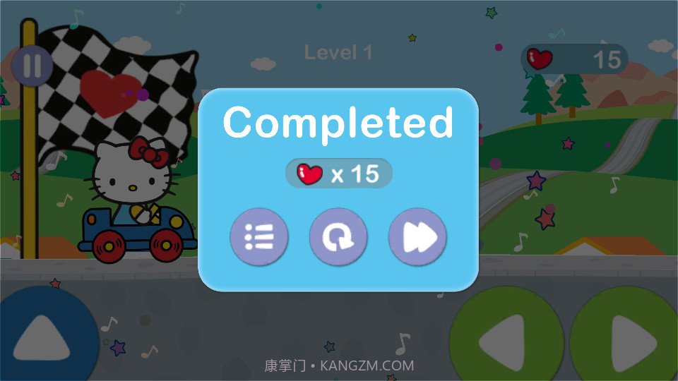 凯蒂猫赛车冒险中文截图6 凯蒂猫赛车冒险中文截图6