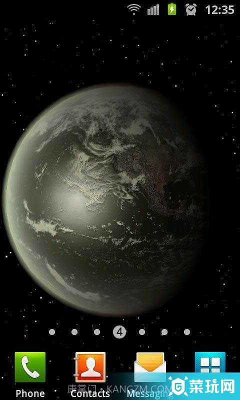 3D高清地球旋转动态壁纸截图8 3D高清地球旋转动态壁纸截图8