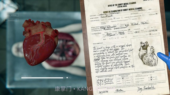 尸检模拟器中文版截图3 尸检模拟器中文版截图3