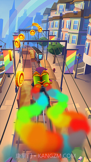 地铁跑酷186个角色全解锁版截图2 地铁跑酷186个角色全解锁版截图2