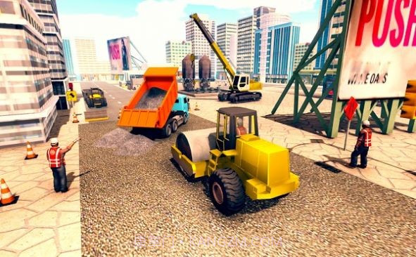 真正的城市建设者公路建设模拟器2021截图2