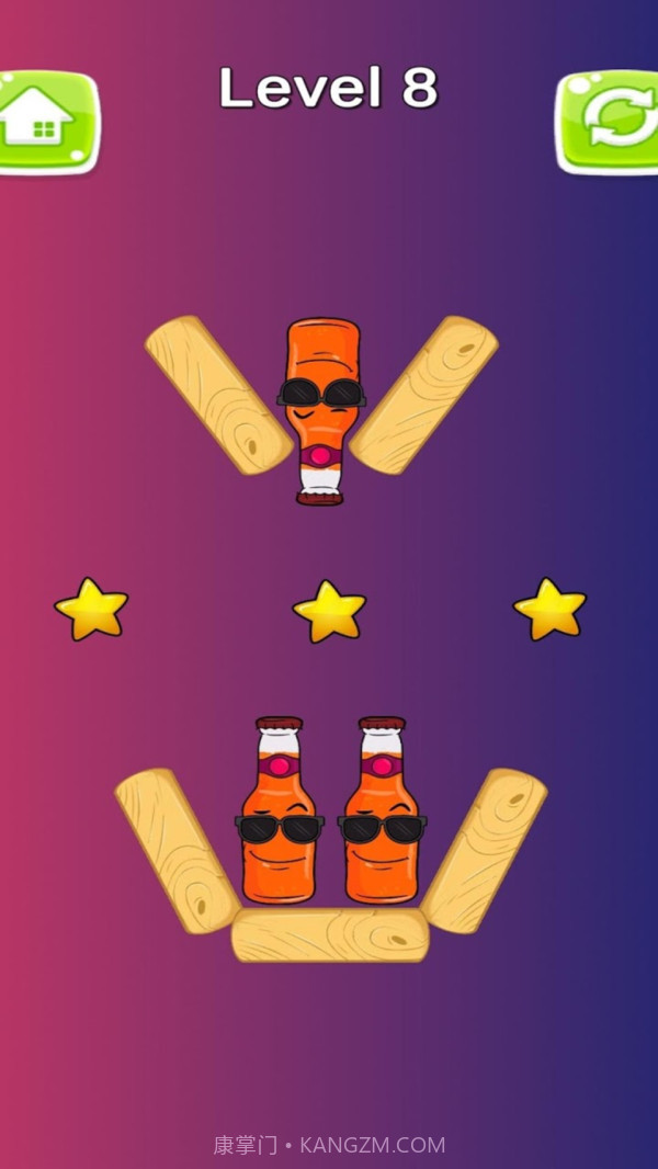 击倒苏打瓶截图1 击倒苏打瓶截图1