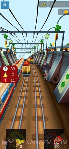 地铁跑酷坤坤金币版本截图1