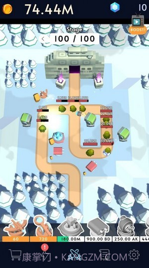 闲置防御塔截图2