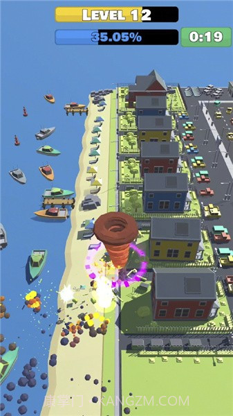 龙卷风摧毁城市3D截图4 龙卷风摧毁城市3D截图4