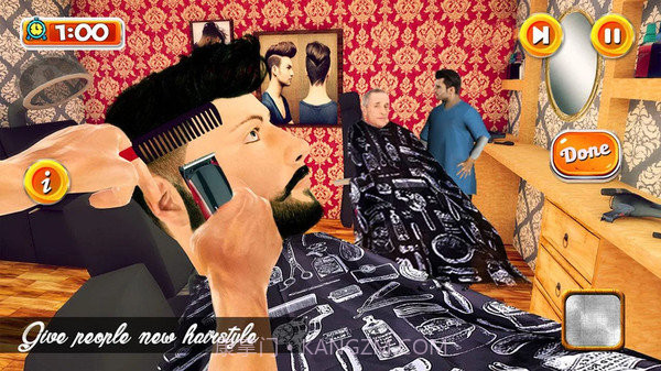 剪发模拟器手游截图1 剪发模拟器手游截图1