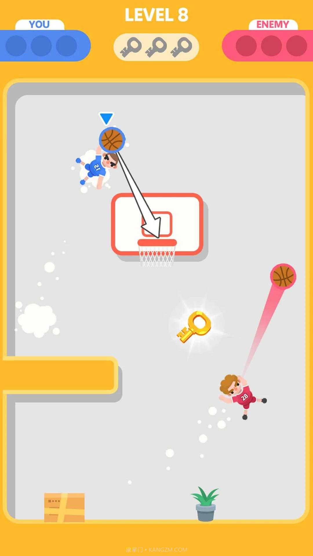 愉快的蓝球战斗截图4 愉快的蓝球战斗截图4