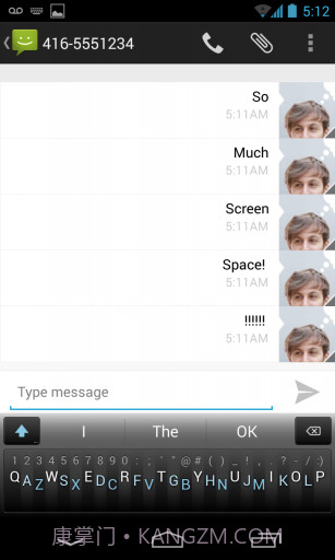 单行输入法 Minuum Keyboard截图1 单行输入法 Minuum Keyboard截图1