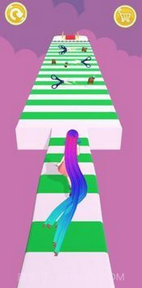 长发挑战跑截图4 长发挑战跑截图4