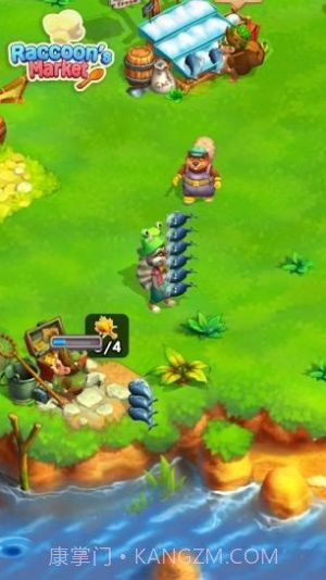浣熊市场烹饪和农场截图2 浣熊市场烹饪和农场截图2