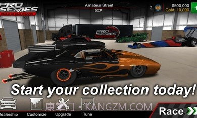 职业阻力赛车截图2