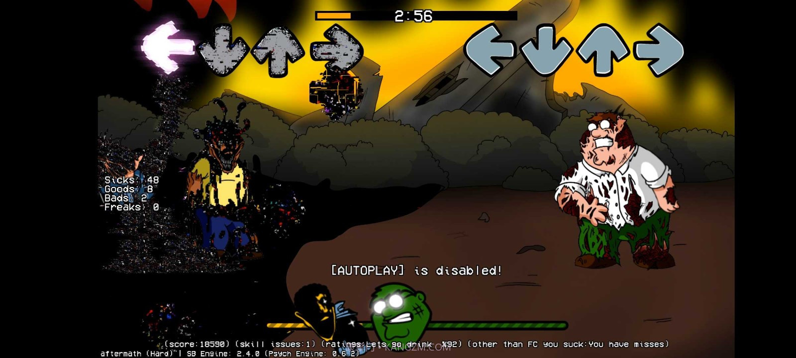 fnf错误化恶搞之家劫后余生截图1 fnf错误化恶搞之家劫后余生截图1