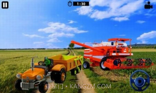 超级拖拉机驾驶模拟器截图1 超级拖拉机驾驶模拟器截图1
