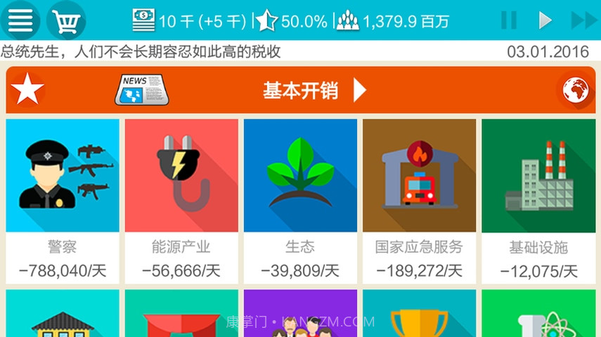 总统模拟器内购截图2