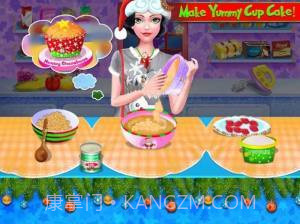 圣诞节甜品蛋糕制作截图3