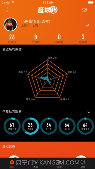 KeyBall (KeyBall篮球直播)V2.9.1 安卓最新版截图1