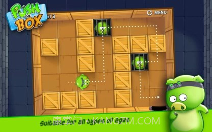 小绿猪推箱子截图1 小绿猪推箱子截图1