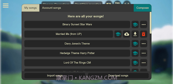 光遇音乐盒自动弹琴免费截图2