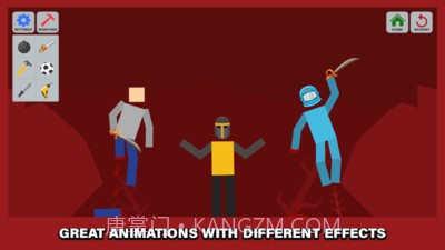 粉末火柴人沙盒截图4