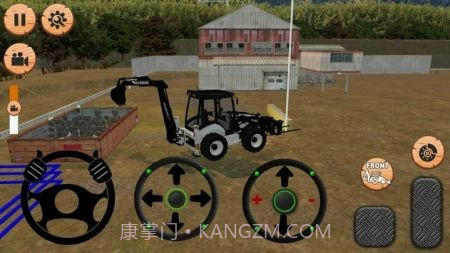 卡车反铲装载机模拟器截图1