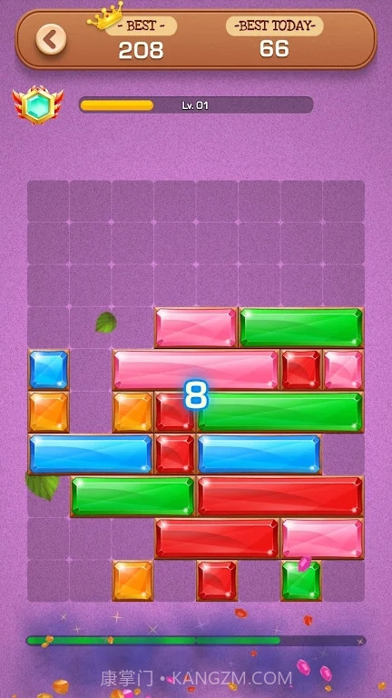 降落的三色方块免费版截图2