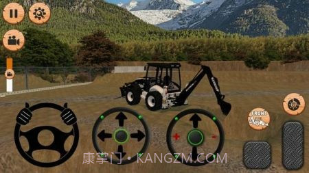 卡车反铲装载机模拟器截图3