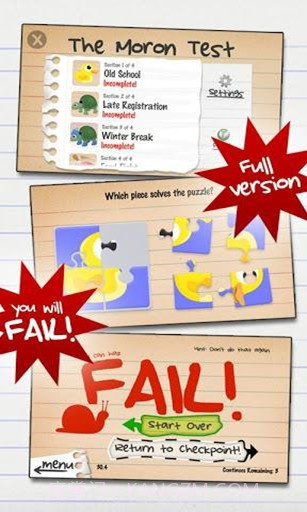 白痴测试 The Moron Test截图1 白痴测试 The Moron Test截图1