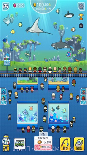 小型水族馆（日风小游戏）截图1