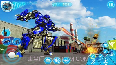 警察机器人汽车模拟截图4