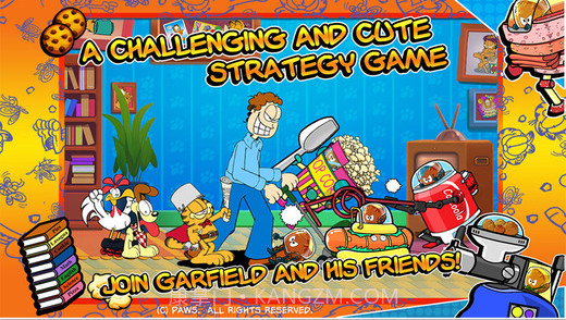 加菲猫总动员:食物大作战正版截图1