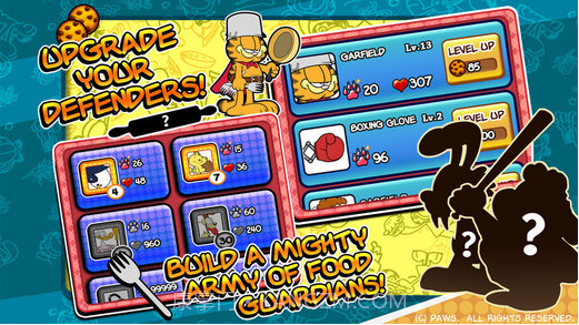 加菲猫总动员:食物大作战正版截图3