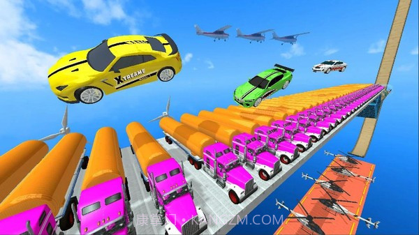 3d极限坡道赛车截图2