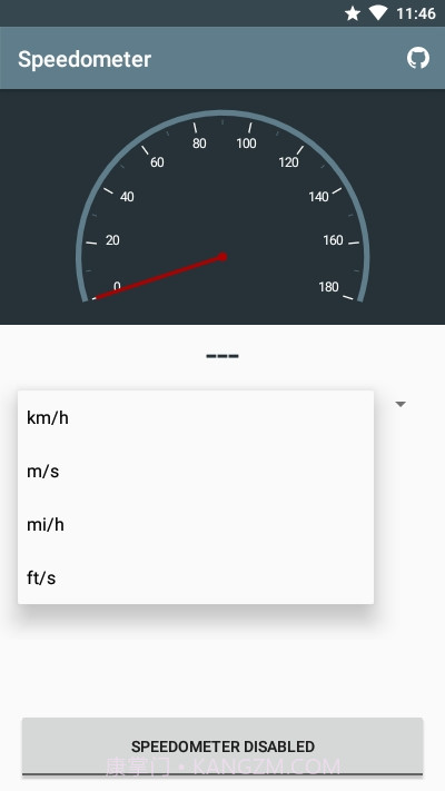Speedometer(通知栏速度显示)截图2 Speedometer(通知栏速度显示)截图2