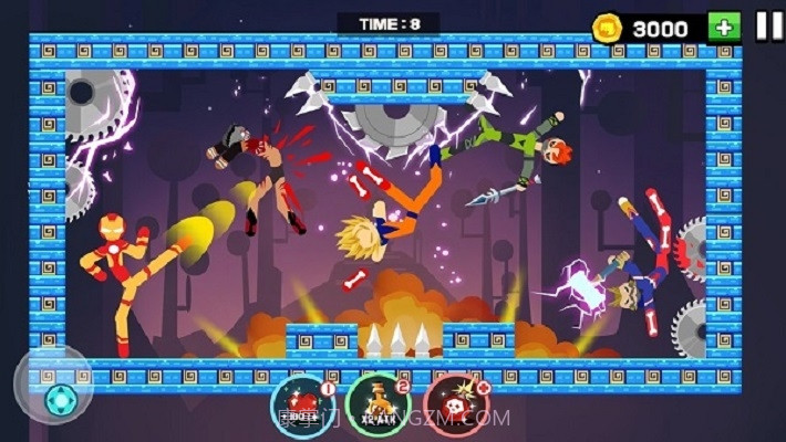 火柴人大战大逃杀截图2